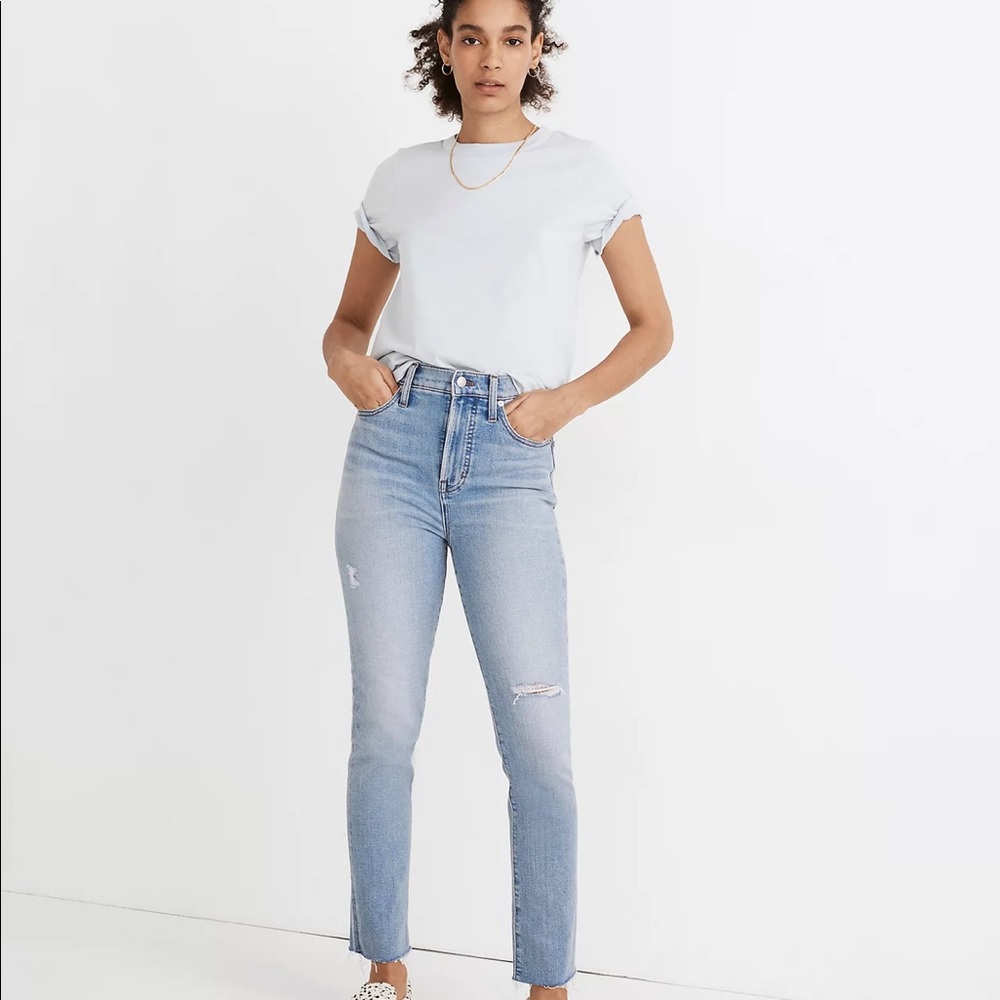 Madewell The Perfect Vintage Jean in Coffey Wash: Worn-In Edition NWOT